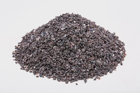 磨料级棕刚玉 F砂实物照片